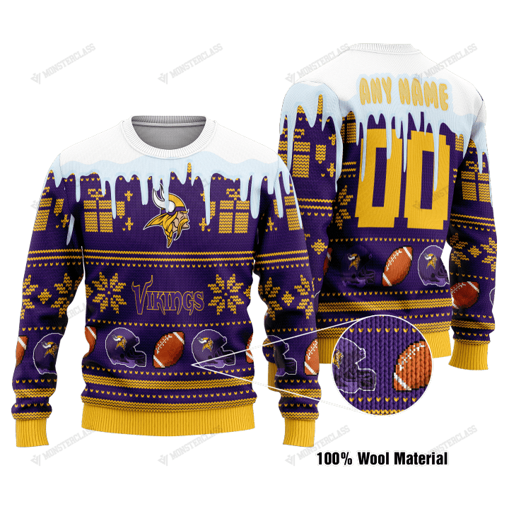 Minnesota Vikings Woolen Sweater 159