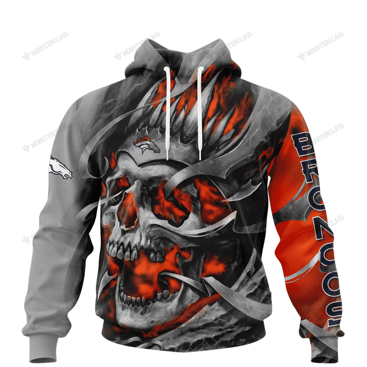 Denver Broncos Limited Edition All Over Print Hoodie Sweatshirt Zip Hoodie T shirt Unisex 915