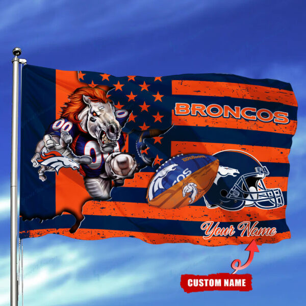 Denver Broncos Personalized Flag 103