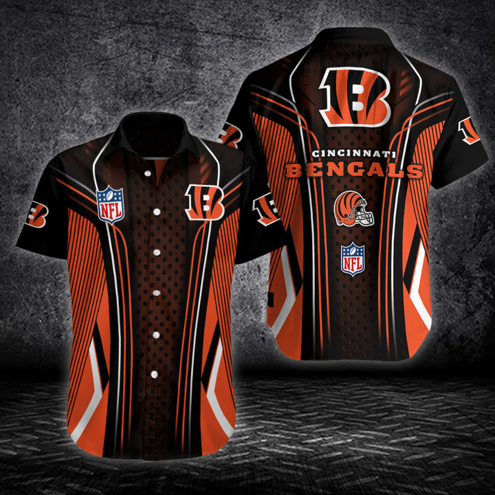 Cincinnati Bengals Button Shirts BG274