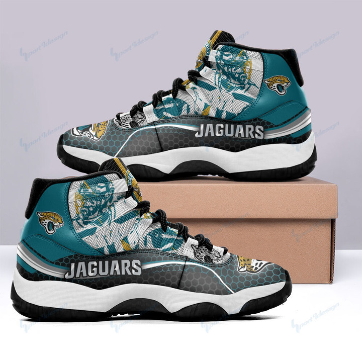 Jacksonville Jaguars AJD11 Sneakers BG108 - Createdon Star