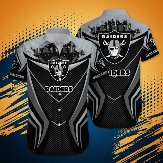 Las Vegas Raiders Button Shirt 065
