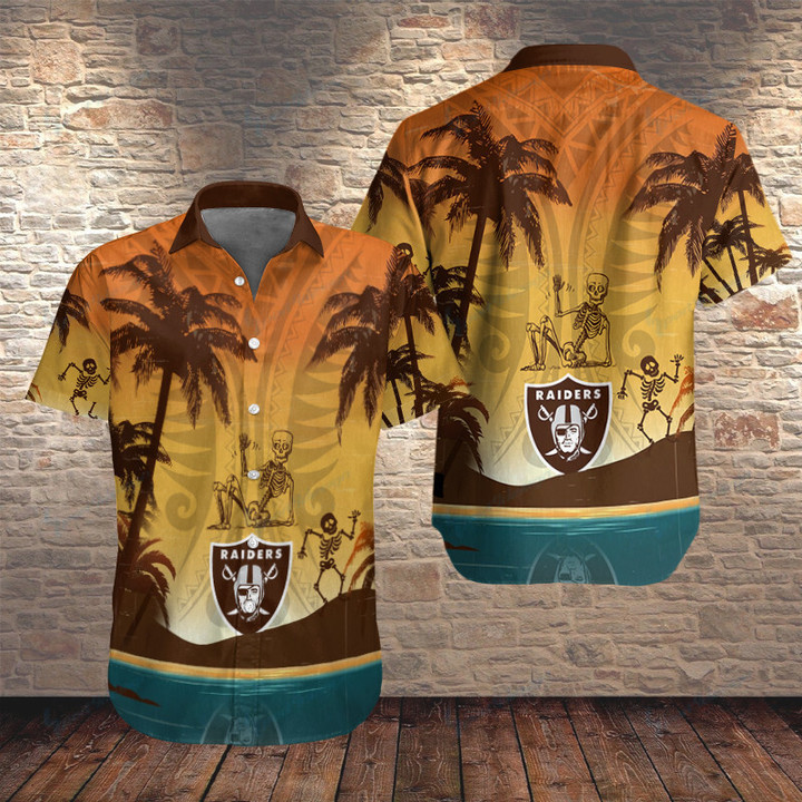 Las Vegas Raiders Button Shirt BB031