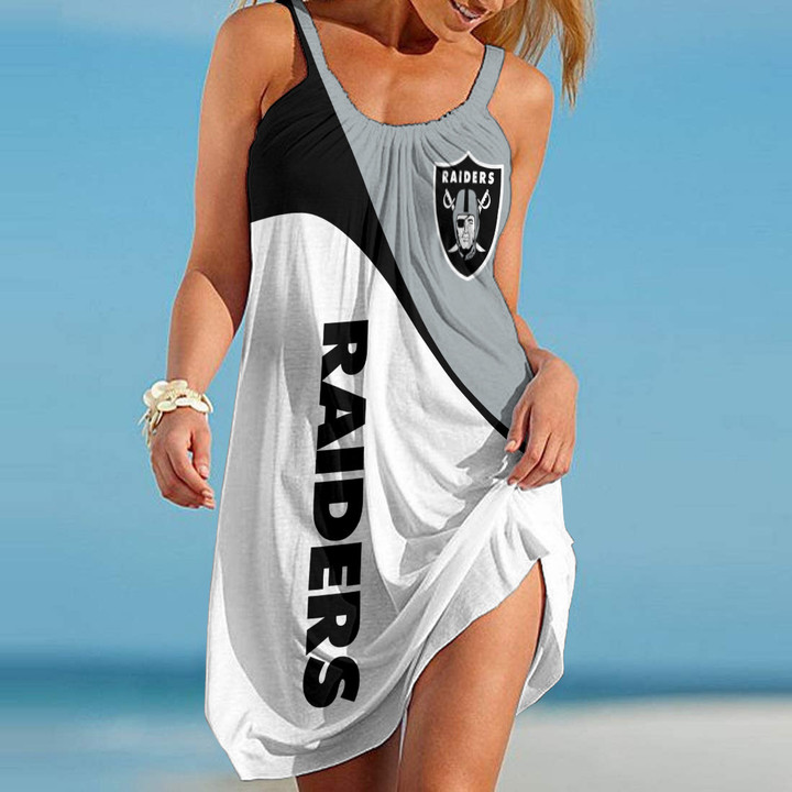 Las Vegas Raiders Beach Dress BG42