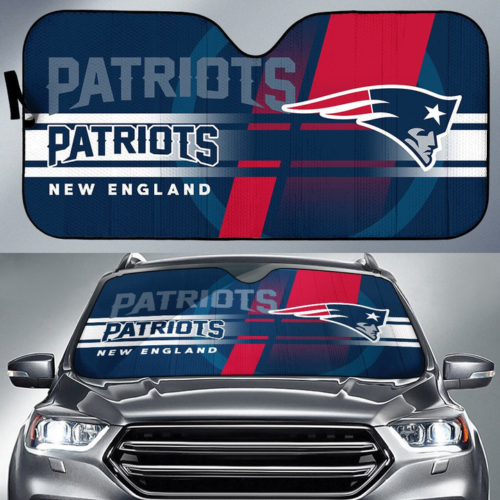New England Patriots Auto Sun Shade BG163