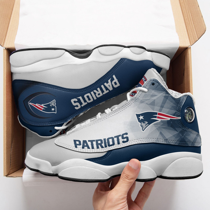 New England Patriots Air JD13 Sneakers 696