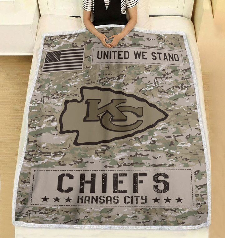 NFL Kansas City Chiefs Fleece Blanket & Quilt Nicegift BLQ-A4P7