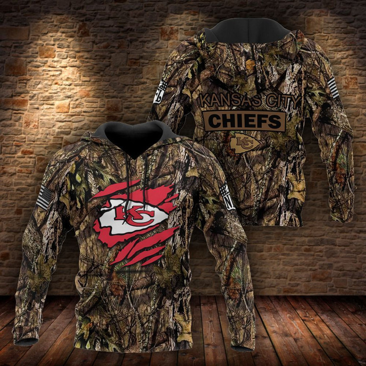 Kansas City Chiefs And Hunting Limited Hoodie S543
