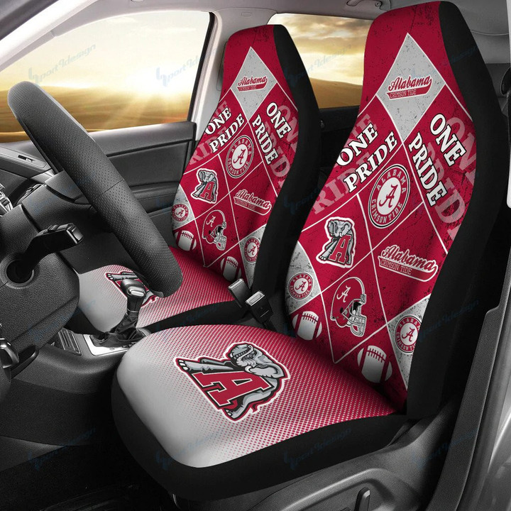 NCAAF Alabama Crimson Tide Car Seat Cover Nicegift CSC-R7F1