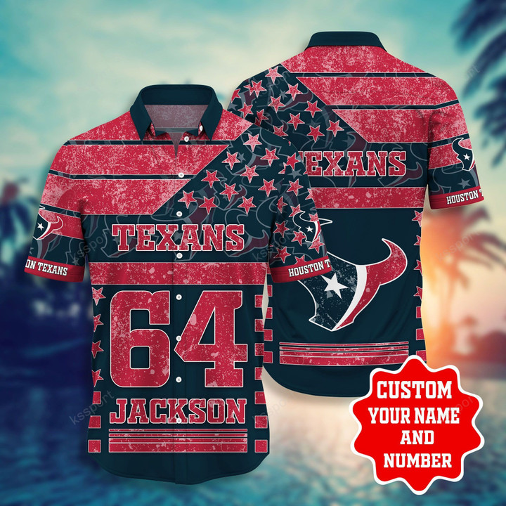 Houston Texans Personalized Shirt and Shorts BG231