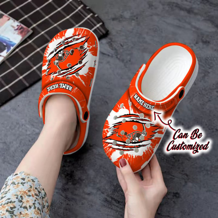 Cleveland Browns Personalized Limited Clog BG269