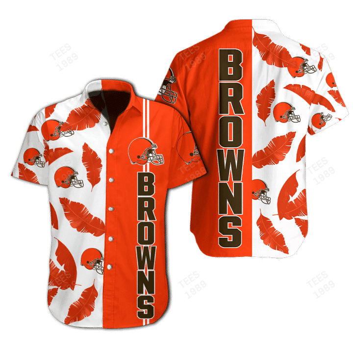 Cleveland Browns Hawaii Shirt &amp; Shorts BG63