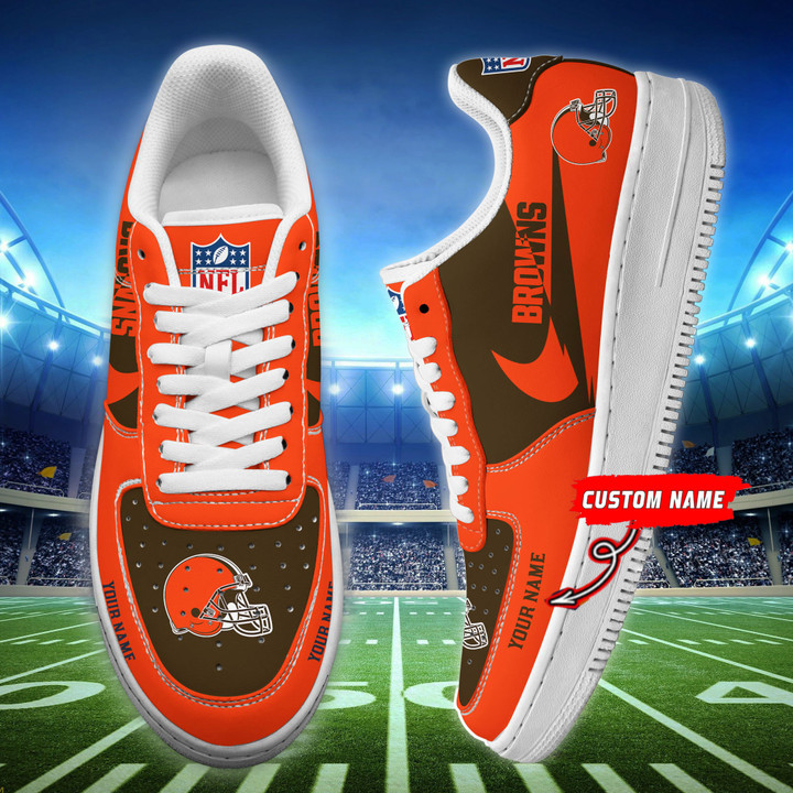 Cleveland Browns Personalized AF1 Shoes BG201
