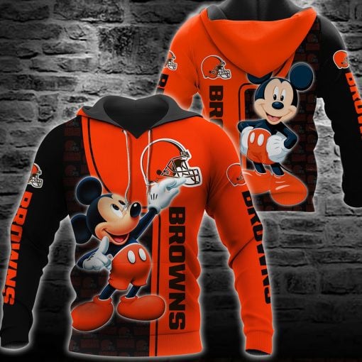Cleveland Browns Mickey All Over Printed 132