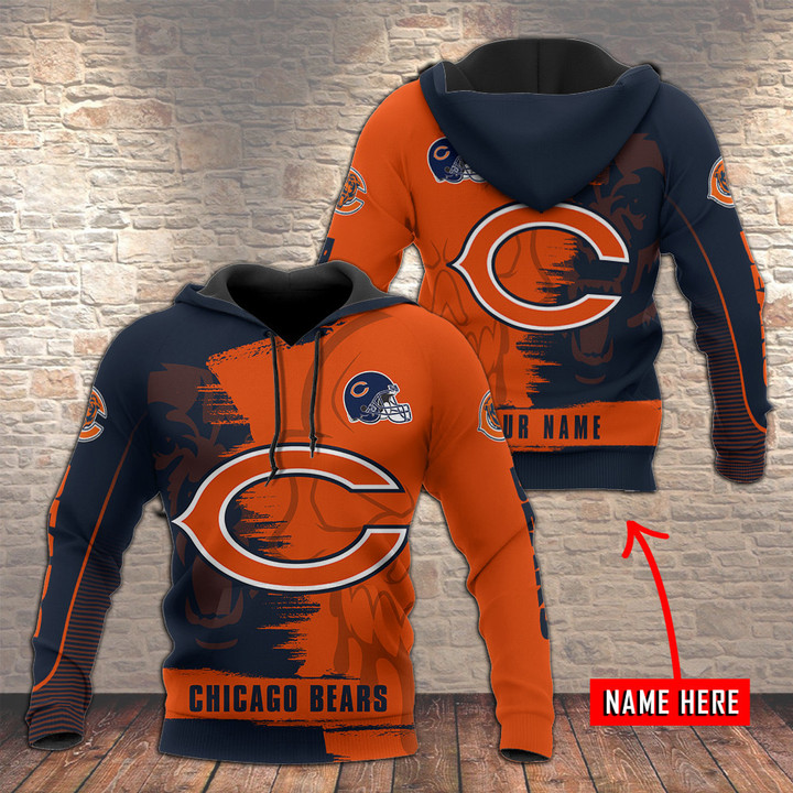 Chicago Bears Personalized Hoodie BB727