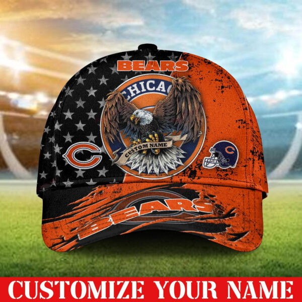 Chicago Bears Personalized Classic Cap BB378