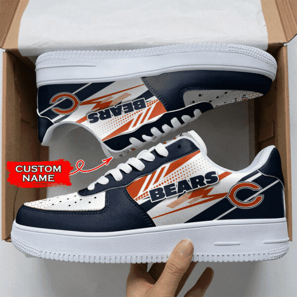 Chicago Bears NFL Personalized Air Force 1 Shoes