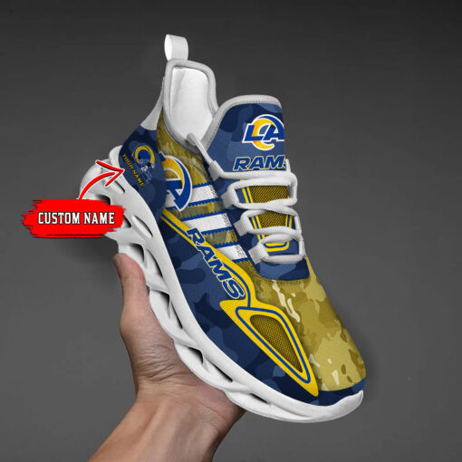 Los Angeles Rams Personalized Yezy Running Sneakers BB257