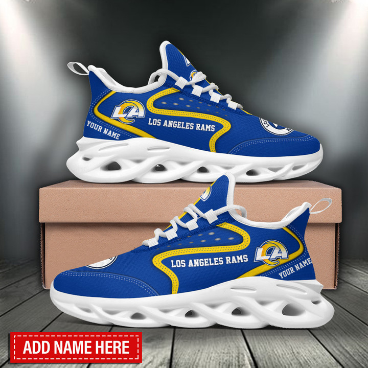 Los Angeles Rams Personalized Yezy Running Sneakers BB451