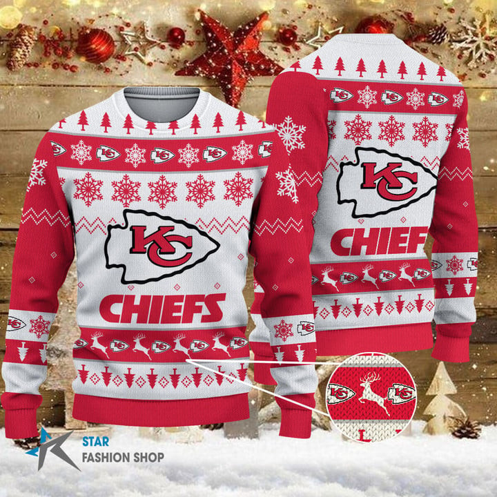 Kansas City Chiefs Woolen Sweater BGSWT140