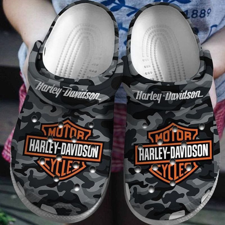 Harley Davidson Motorcycle Crocs Clogs -  NANA04
