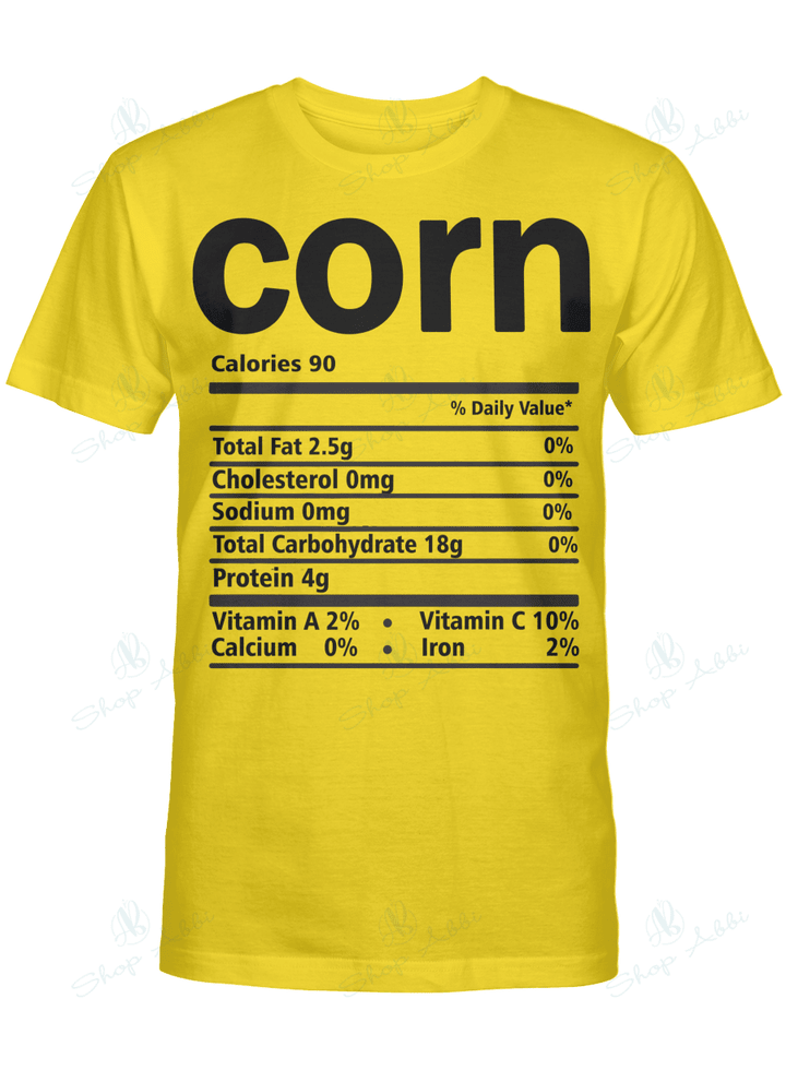 Nutrition Facts Corn