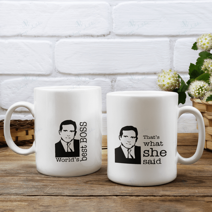 The Office 2 Sides Mug & T Shirts