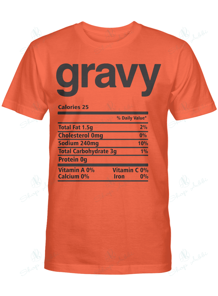 Nutrition Facts Gravy