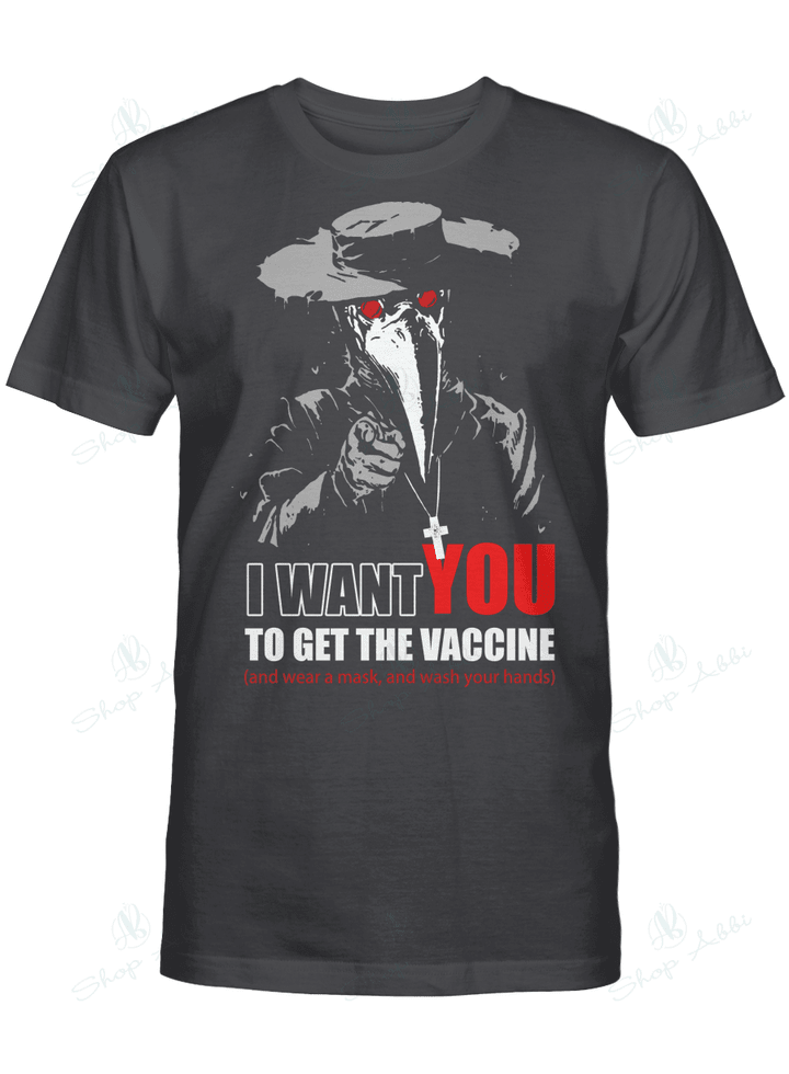 THE PLAGUE DOCTOR - I WANT YOU TO GET THE VACCINE