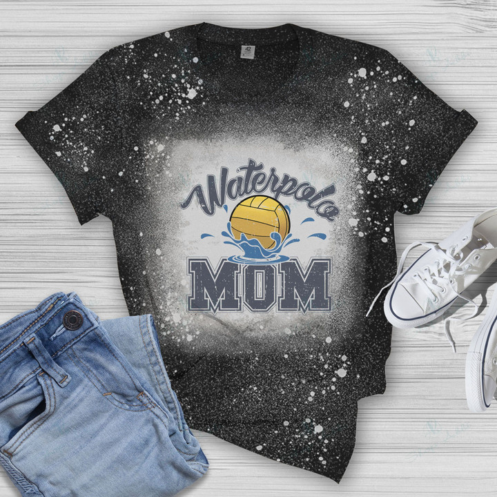 Waterpolo Mom 2D Bleached T-shirt