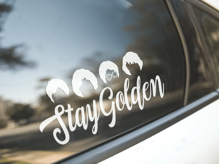 Stay Golden 12x12inch Decal DECAL-HHA0002