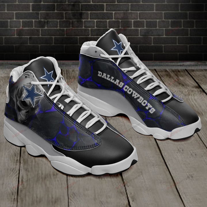 Dallas Cowboys Air JD13 Sneakers 444