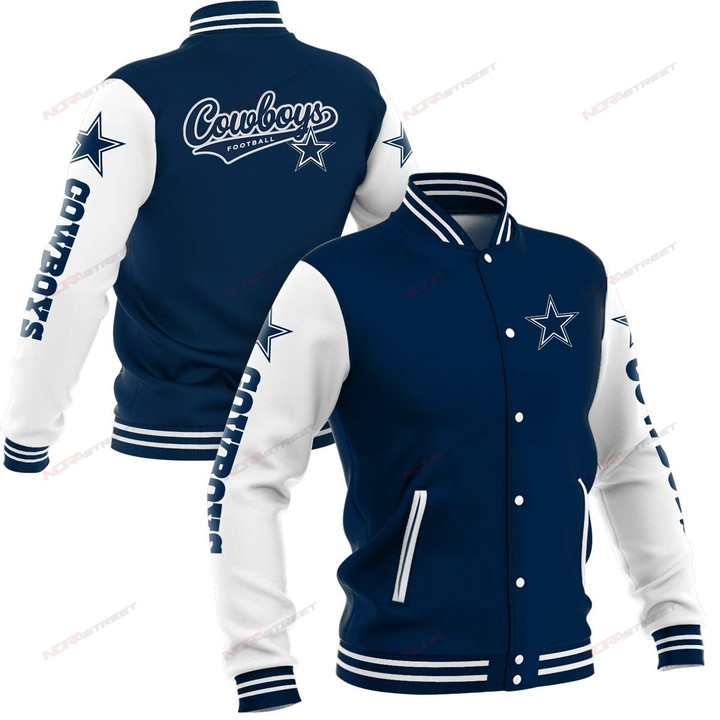 Dallas Cowboys Button Jacket 001