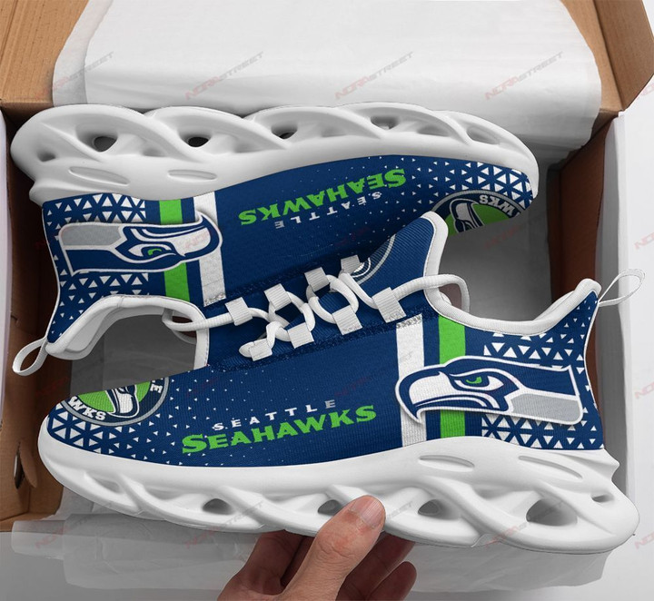 Seattle Seahawks Yezy Running Sneakers 10
