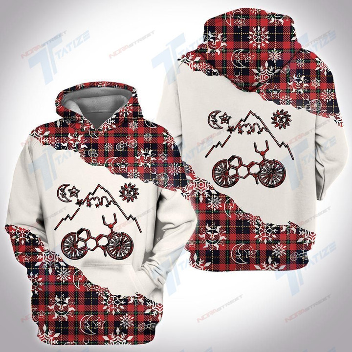 Christmas lsd bicycle 3D All Over Printed Shirt Sweatshirt Hoodie Bomber Jacket Size S - 5XL
