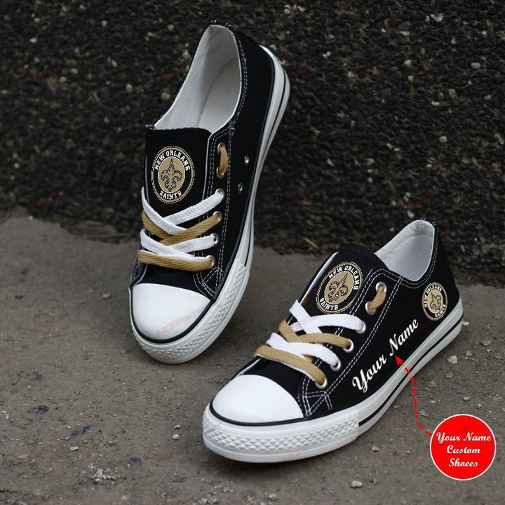 New Orleans Saints Personalized New Low Top 016