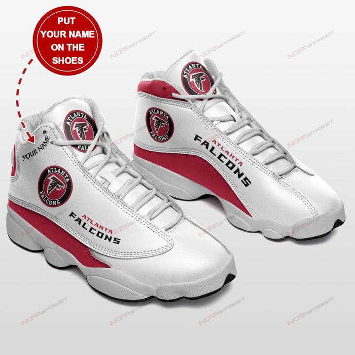 Atlanta Falcons Personalized Air JD13 Sneakers 037