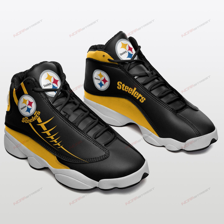Pittsburgh Steelers Air JD13 Sneakers 224