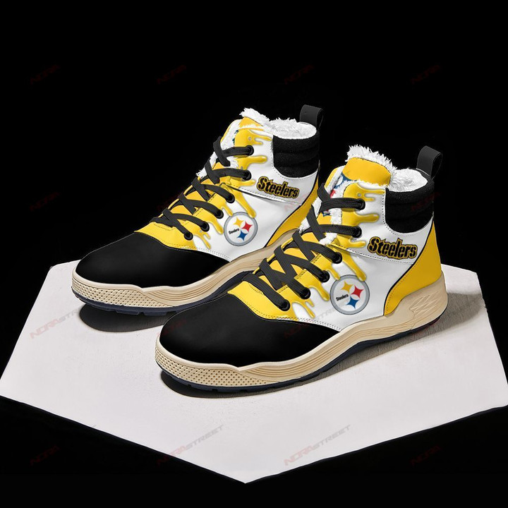 Pittsburgh Steelers Winter High Top Fashion Sneaker 33