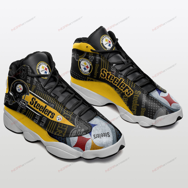 Pittsburgh Steelers Air JD13 Sneakers 569