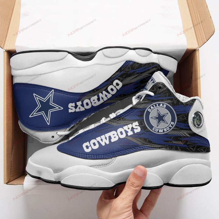 Dallas Cowboys Air JD13 Sneakers 591