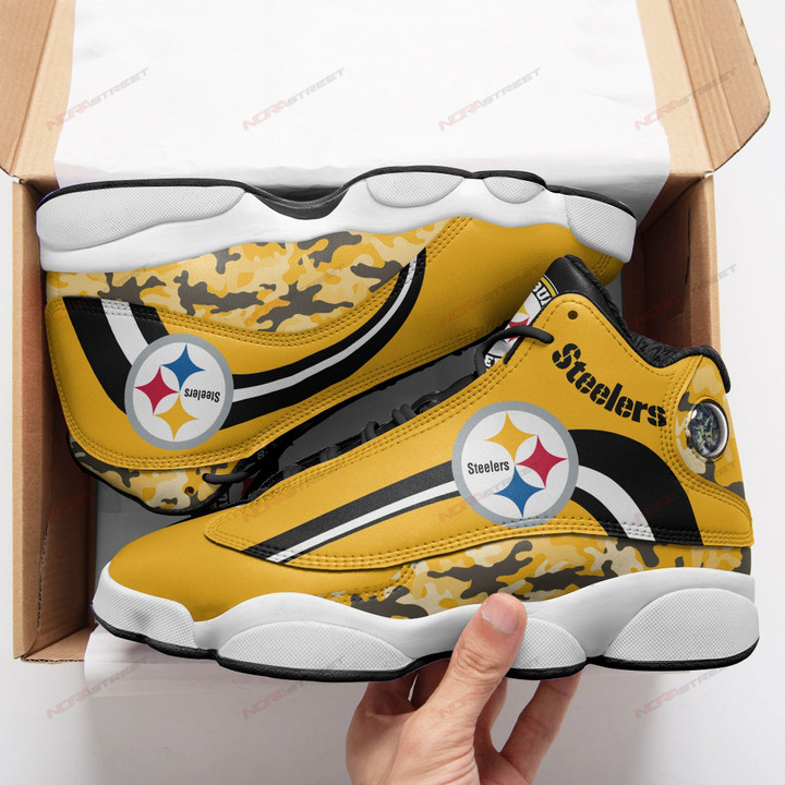 Pittsburgh Steelers Air JD13 Sneakers 641