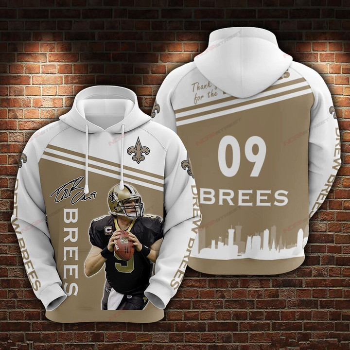 Drew Brees - New Orleans Saints Limited Hoodie 753