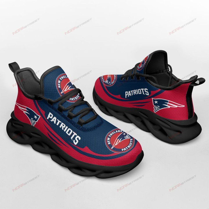 New England Patriots Yezy Running Sneakers 64