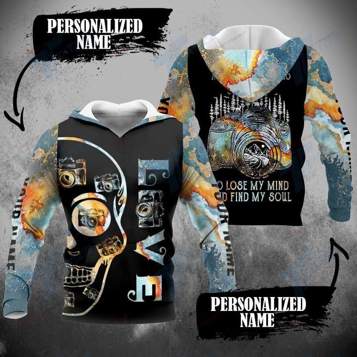 Into the forest photograph custom 3D All Over Printed Shirt Sweatshirt Hoodie Bomber Jacket Size S -