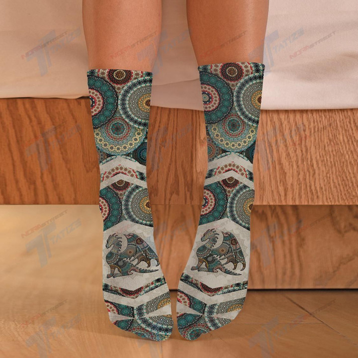 Mandala dragon Socks