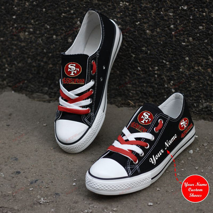 San Francisco 49ers Personalized New Low Top 022