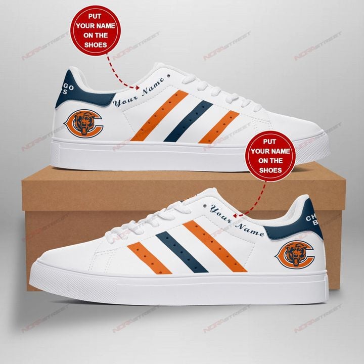 Chicago Bears Personalized SS Custom Sneakers 057