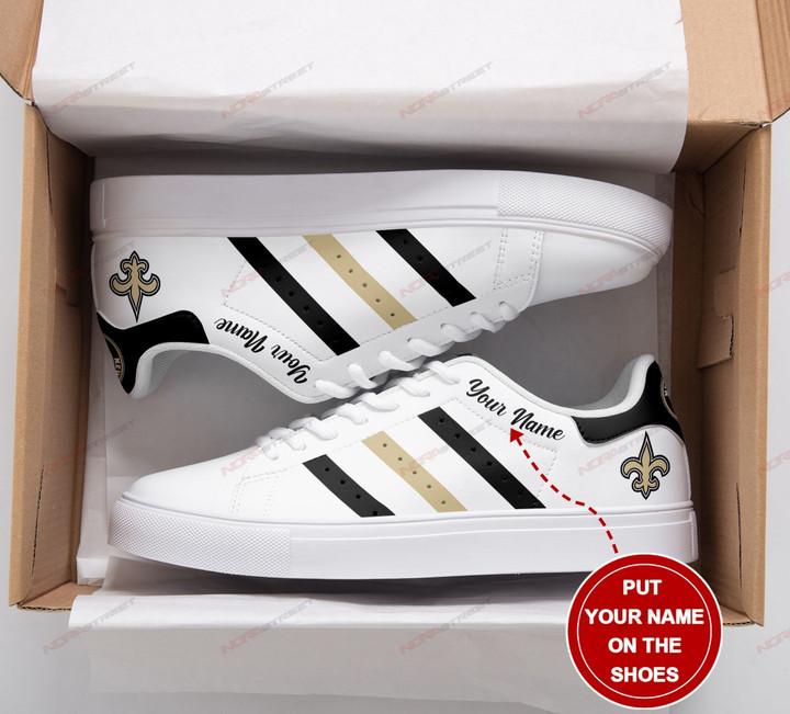New Orleans Saints Personalized SS Custom Sneakers 051