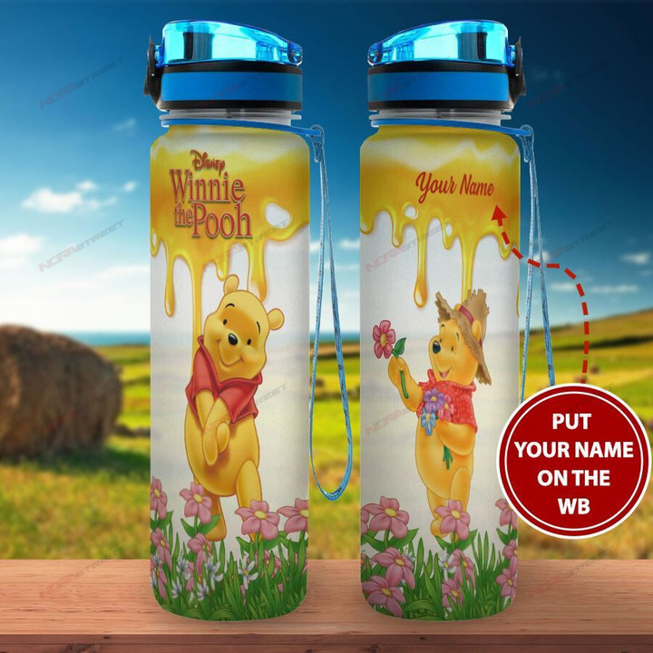 Winnie The Pooh Personalized Water Bottle 01